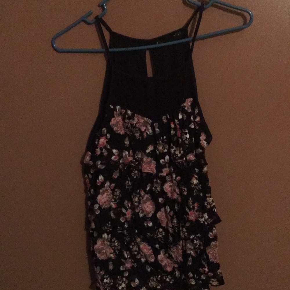 Floral print tank top